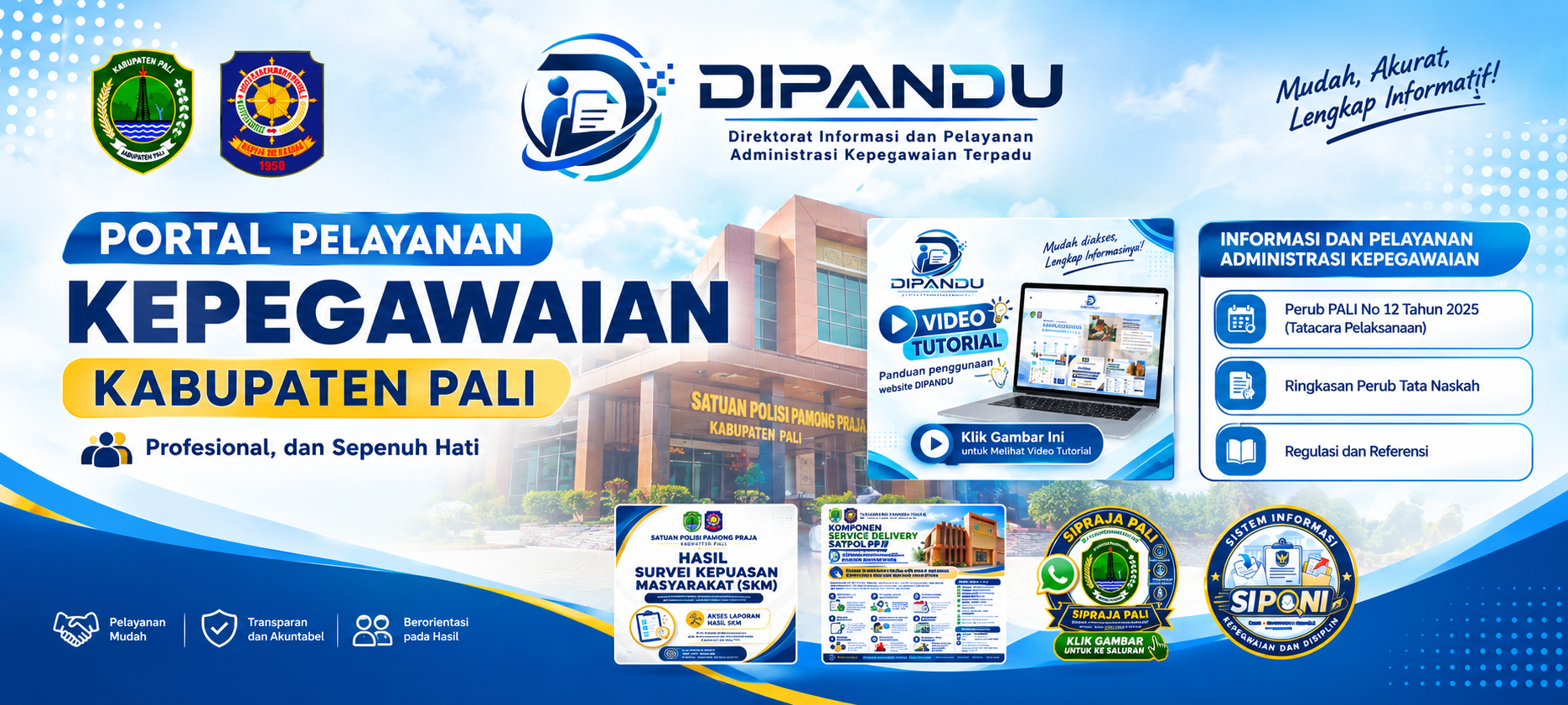 DIPANDU (DIREKTORI INFORMASI DAN PELAYANAN ADMINISTRASI KEPEGAWAIAN TERPADU) BERBASIS GOOGLE WORKSPACE